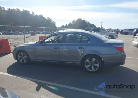 2008 BMW 528I z USA, uszkodzony, nr VIN WBANU53518CT03388